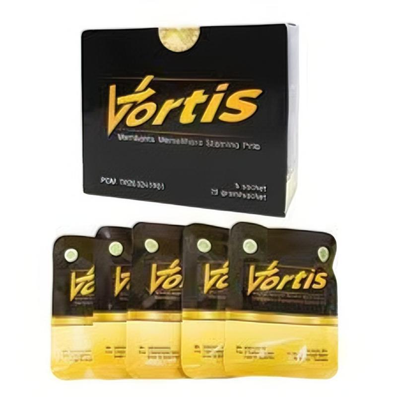 Vortis Minuman Herbal Untuk Kesehatan Tubuh Pria 1 Box Isi 5 sachet