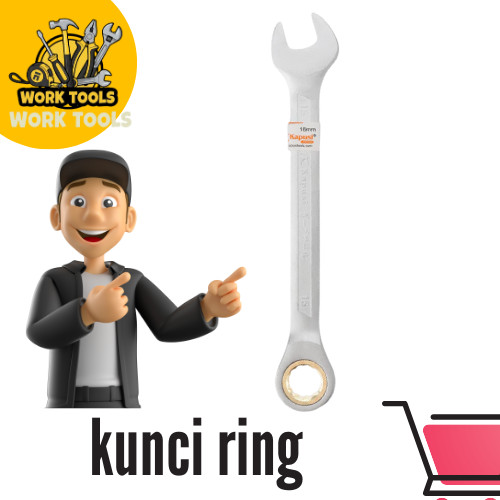 Kapusi Kunci Ring Pass Rachet 9 Varian Ukuran Dijual Per Pcs