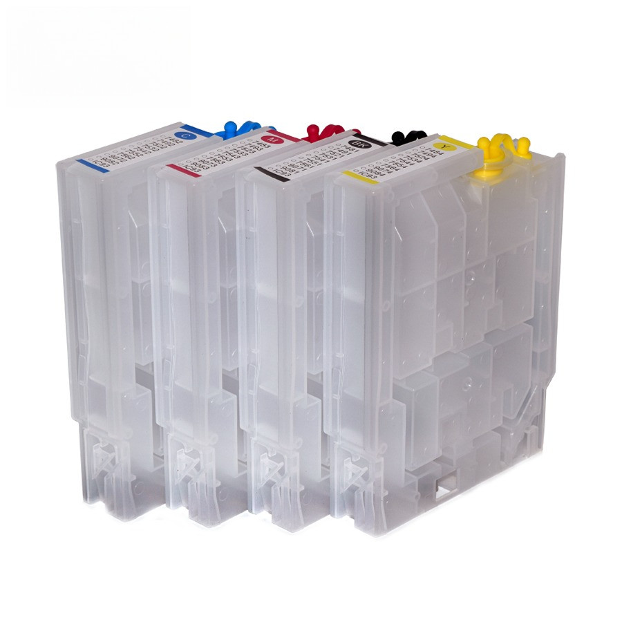 T9071 T9081 748XL Refillable Ink Cartridge Without Chip For Epson WorkForce Pro WF6090DW 6590 WF6090