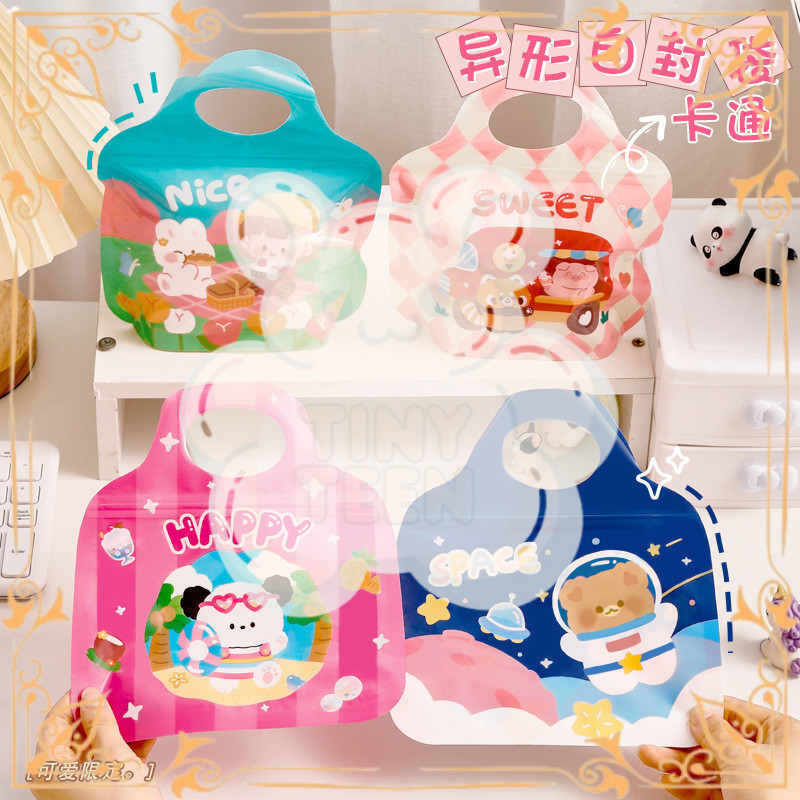 TT - Zipper bag standing pouch kekinian - Ziplock bag lucu - Standing pouch A S-PO007