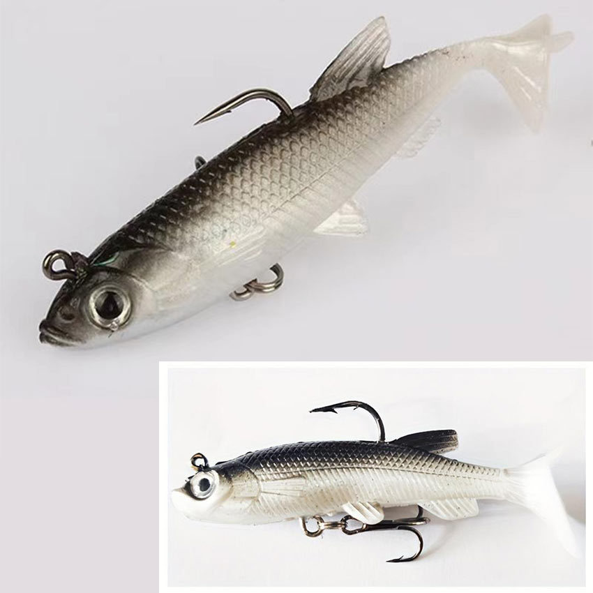 5Pcs Umpan Soft Lure Ikan Belanak Karet 8 cm 13 Gram Umpan Ikan Soft Lure