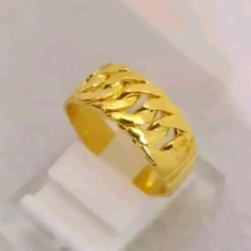 CINCIN RANTAI DARI KOIN LOGAM 500 CINCIN DEWASA TERBARU DAN TERLARIS MOTIF CINCIN YANG ELEGAN AWET D