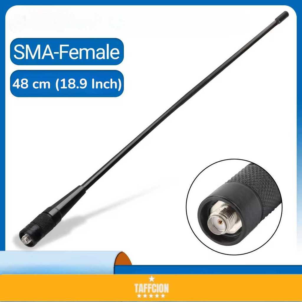 ABBREE Antena HT Walkie Talkie Radio Dual Band SMA-Female 174/470MHz - ABB48