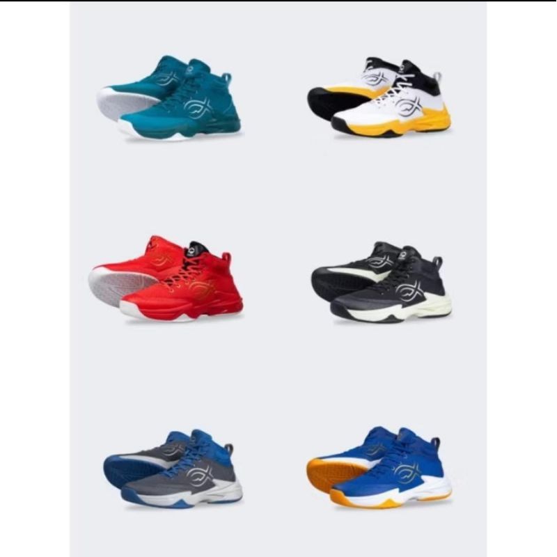 FIXCH SEPATU VOLI/VOLLEY ORIGINAL DEMONIC / TEALGREEN SILVER /fixch sepatu voli terlaris original/se