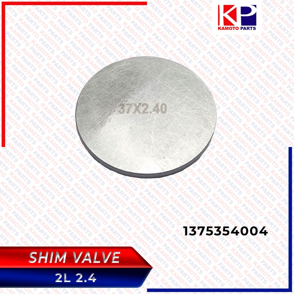 SHIM VALVE KOIN KLEP / KOIN DEKSEL 2L & 4M40 2.4 1375354004