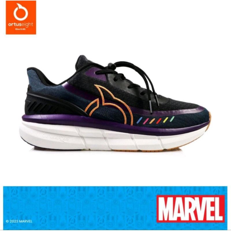 Ortuseight Sepatu lari /Running original GAUNTLET / INFINITY PURPLE / ORTUSEIGHT SEPATU LARI/ SEPATU