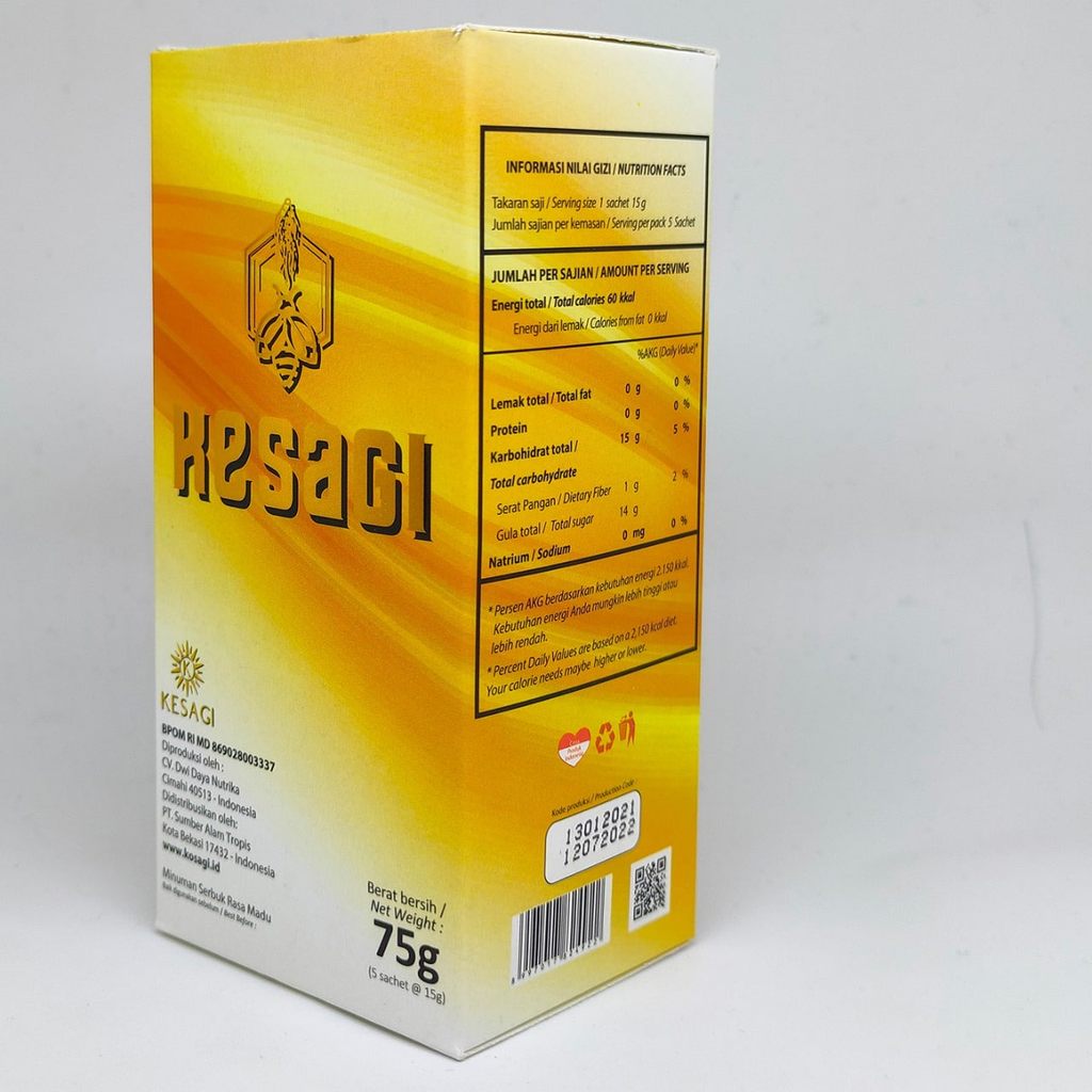 Madu Kuat Pria TahanLama Kesagi, Kesagi Original AsliSachet
#Madu Kesagi Original Asli
