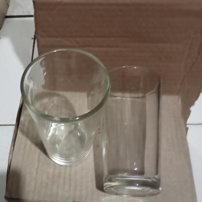 GELAS POLOS BELING /GELAS TEH HARGA 1 LUSIN GELAS JADUL POLOS