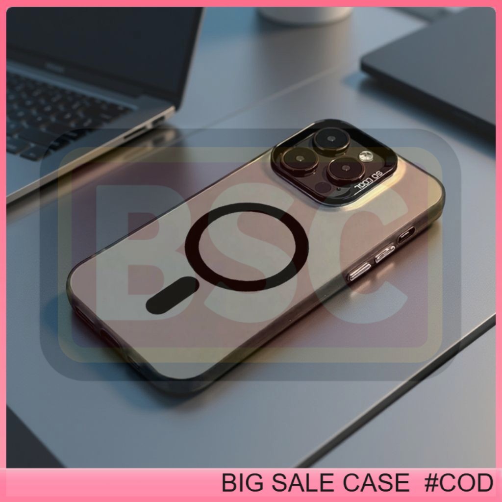 BIG  CASE IMD MOTIF MAGSAFE FOR POCO M7 4G POCO M7 PLUS SLIKON IMD SO COOL
