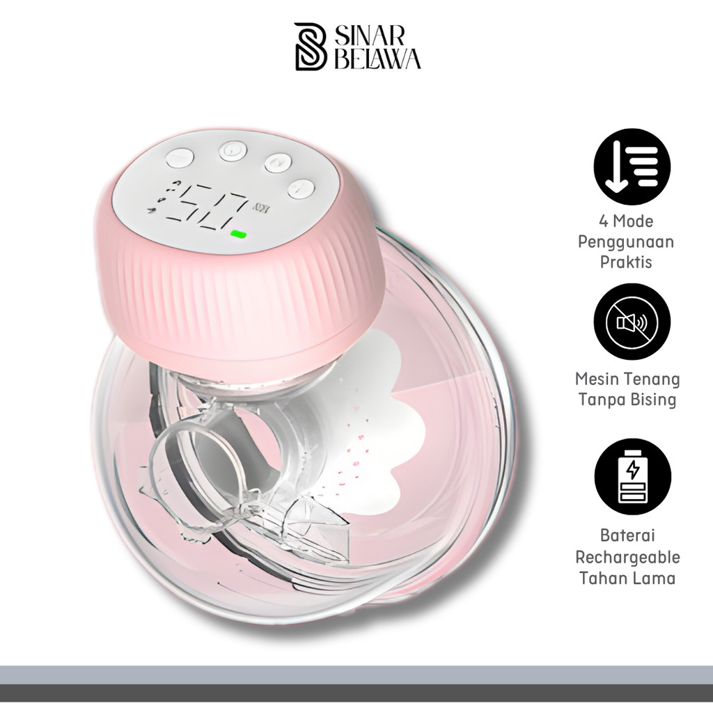 Pompa ASI Elektrik Portable Single Electric Breast Pump