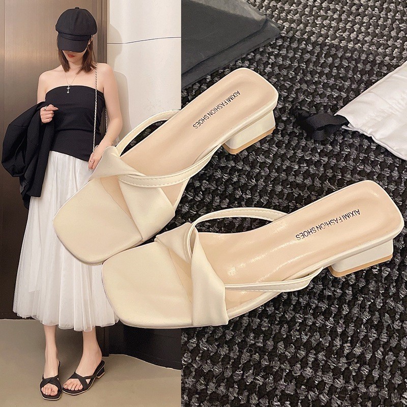 sandal heels wanita 4cm sandal wanita korean style sandal wanita elegan