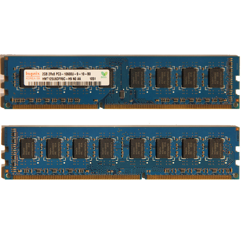 Desktop Memory PC3 2Rx8 PC3L 1Rx8 10600U 12800U SK hynix  DDR3 2GB 4GB 1333MHz 1600MHz RAM umm