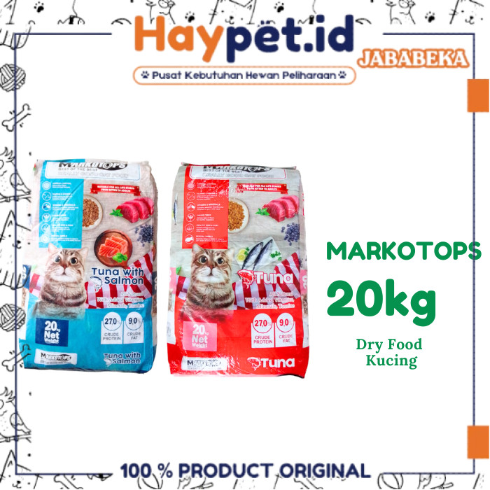makanan kucing MARKOTOP ADULT 20KG