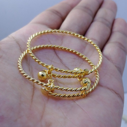 Gelang Lilit Anak Lapis Emas Asli Isi 2