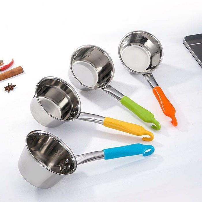 Panci Susu 16CM - Panci Stainless - Kuning