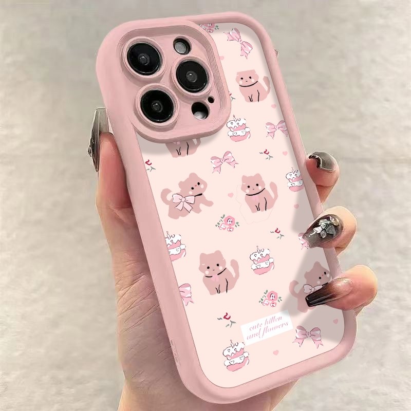 Casing HP Untuk Realme Narzo 50A Prime 50i N61 N55 10 10A 20A Soft Pro Camera Floral Mawar Kesing Hp