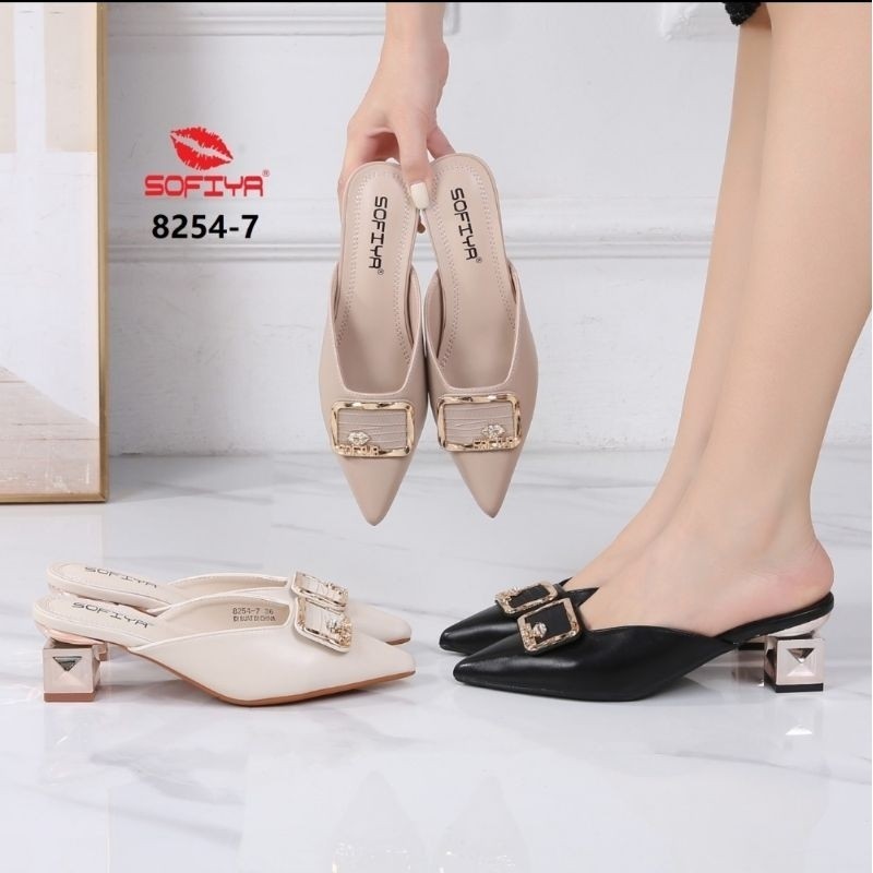 SOFIYA ORI 8254 7 SEPATU BUSTONG WANITA IMPORT / IMPOR / SEPATU HAK DADU TINGGI 6CM / HEELS