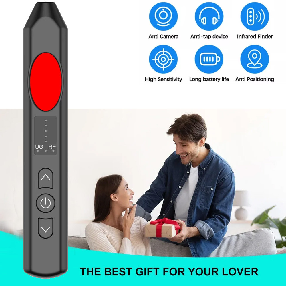 hacking gadets Mini Hidden Camera Detector Anti Spy RF Signal GPS Detector Hotel Bathroom Anti Posit