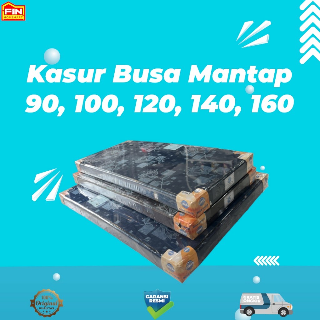 Kasur Busa Bola Dunia Mantap Tebal 14cm Semua Ukuran 90 100 120 140 160 x 200 cm - Awet dan Nyaman