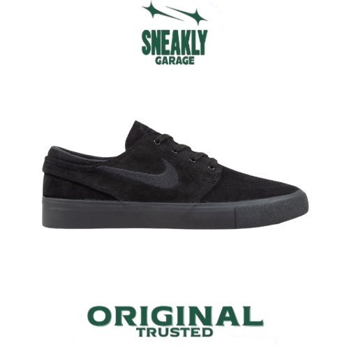 Sepatu Nike SB Zoom Stefan Janoski RM SB Triple Black    Sneakers Unisex