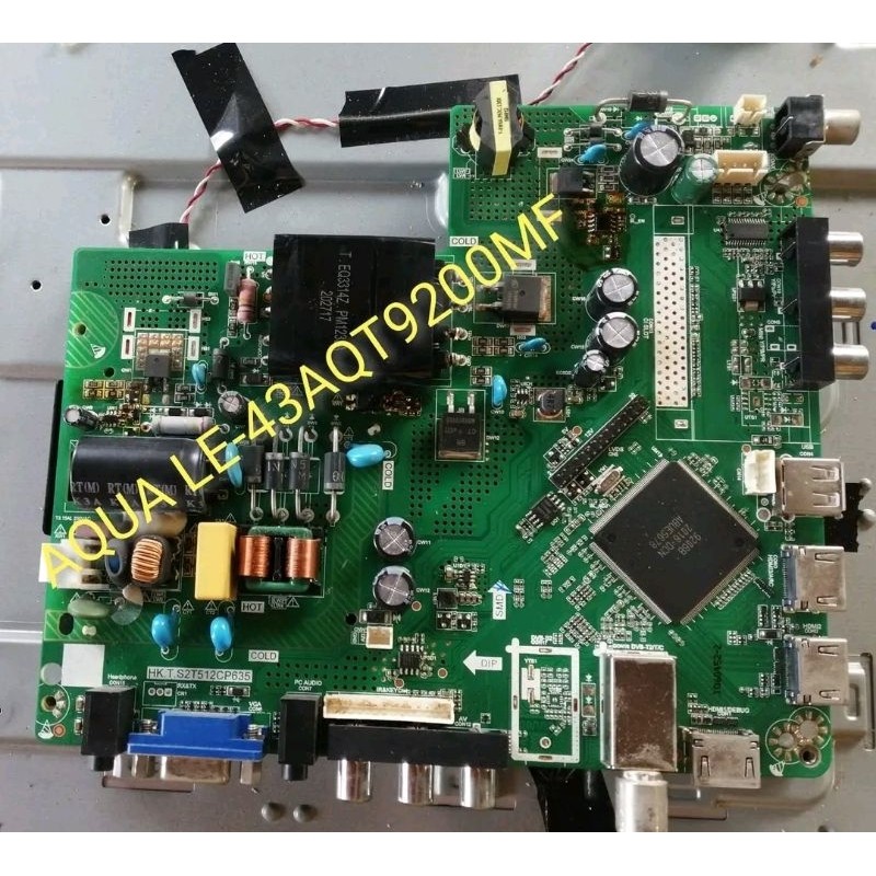 MB - MAINBOARD - MOTHERBOARD - MOBO - MICOM - MODUL - MESIN TV LED AQUA LE43AQT9200MF - LE43AQT9200 