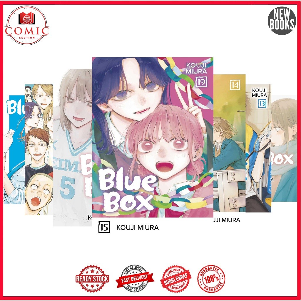 Blue Box Manga (18 Buku) English A5 Soft Cover