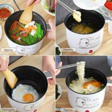 Panci Fashion / Panci Listrik Serbaguna / Panci Elektrik Multifungsi