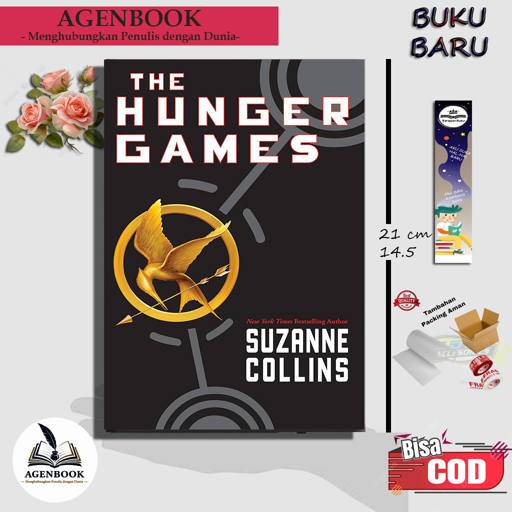 The hunger games series by Suzanne Collins (english)