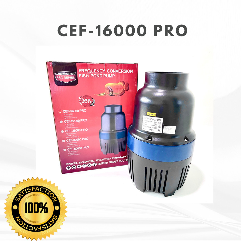 Pompa air kolam ikan SUNSUN CEF 16000 / Water Pump SUNSUN CEF-16000