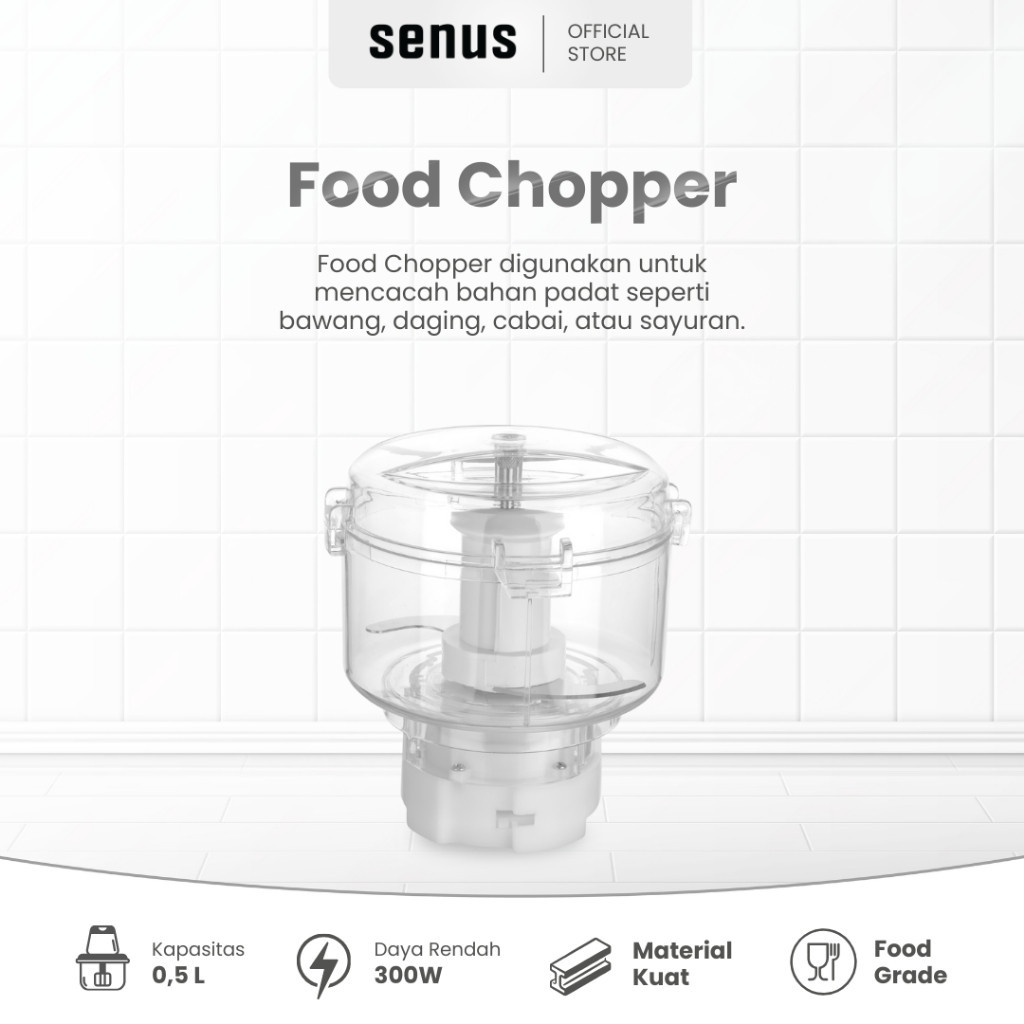 SENUS Food Chopper - Chopper Bumbu & Daging