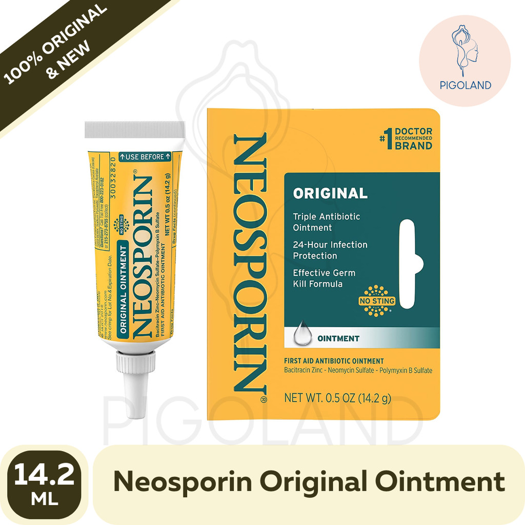 Neosporin Original Triple Antibiotic Ointment Obat Luka 14.2gr
