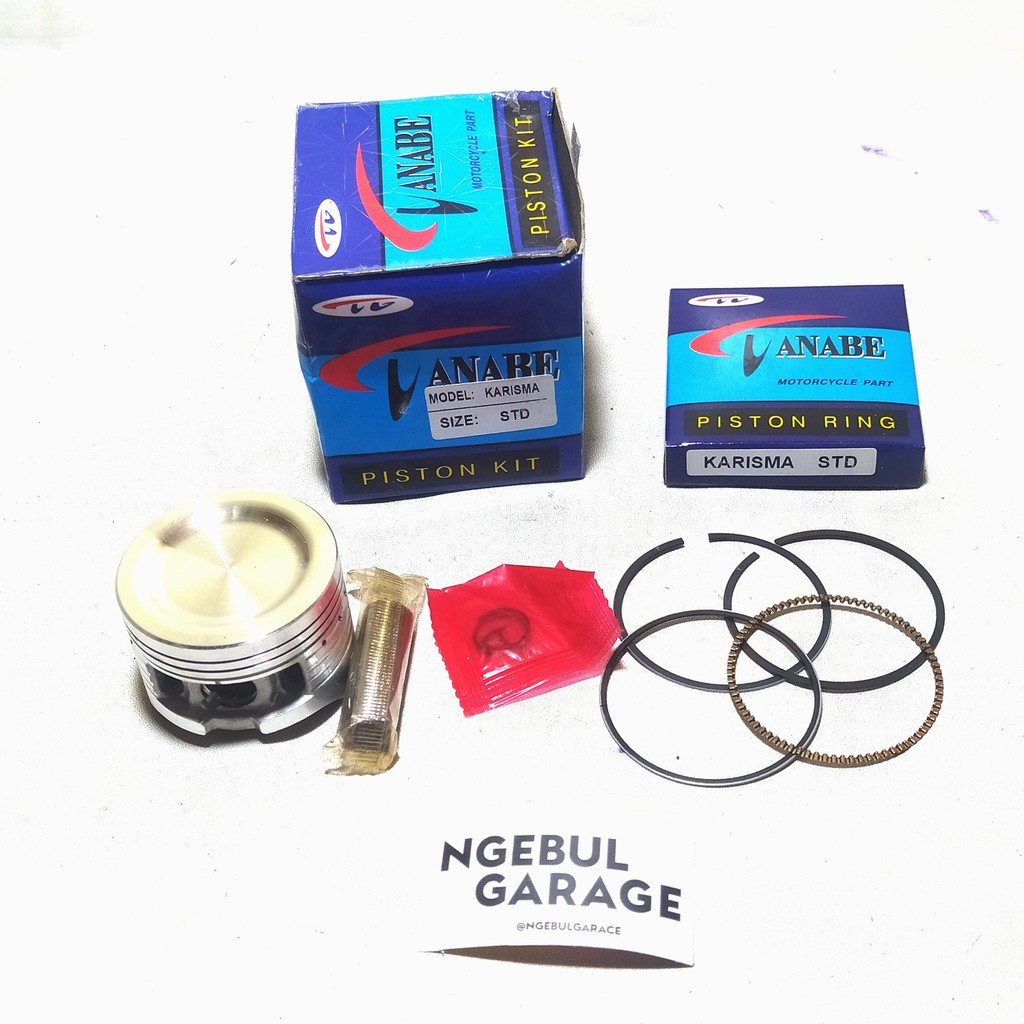 Piston Set Ring Pen KARISMA OS STD HONDA VANABE