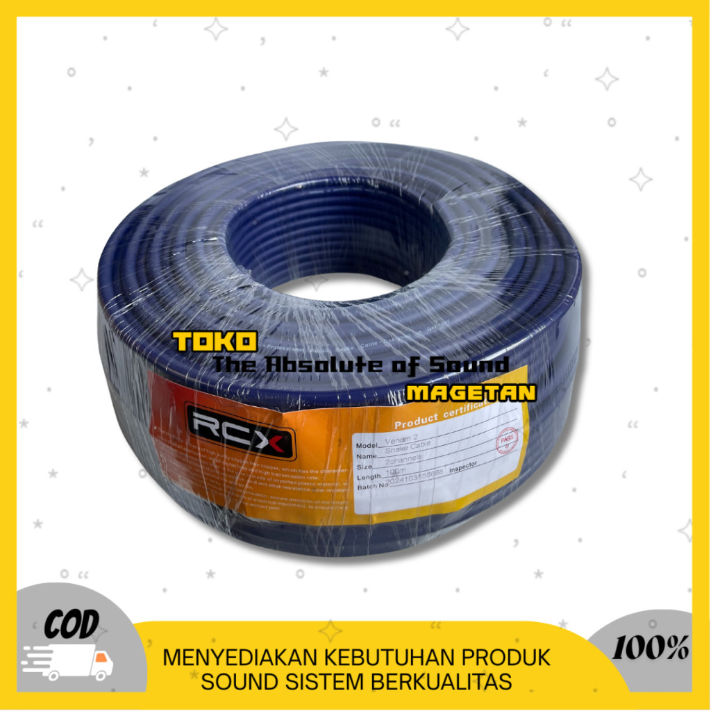 KABEL SNAKE ISI 2 CHANEL RCX VENOM ECER METERAN
