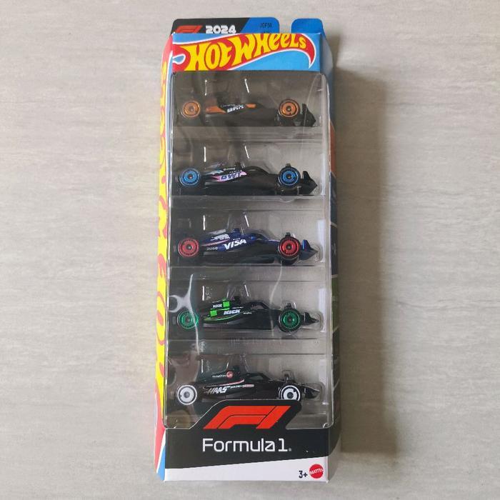 Hot Wheels 5 pack Formula one - Hot Wheels 5 pack Formula 1 - Hot Wheels 5 pack F1