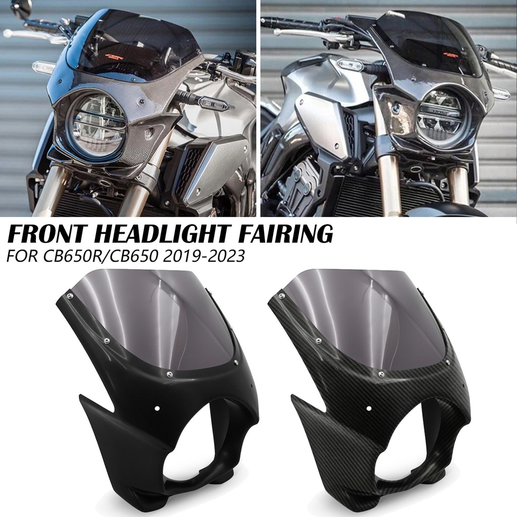 For HONDA CB650R CB650 2019-2023 CB 650 R Decorative cover windshield headlight protection cover fro