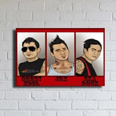 Poster Hiasan Dinding Band Superman Is Dead Big Salle 