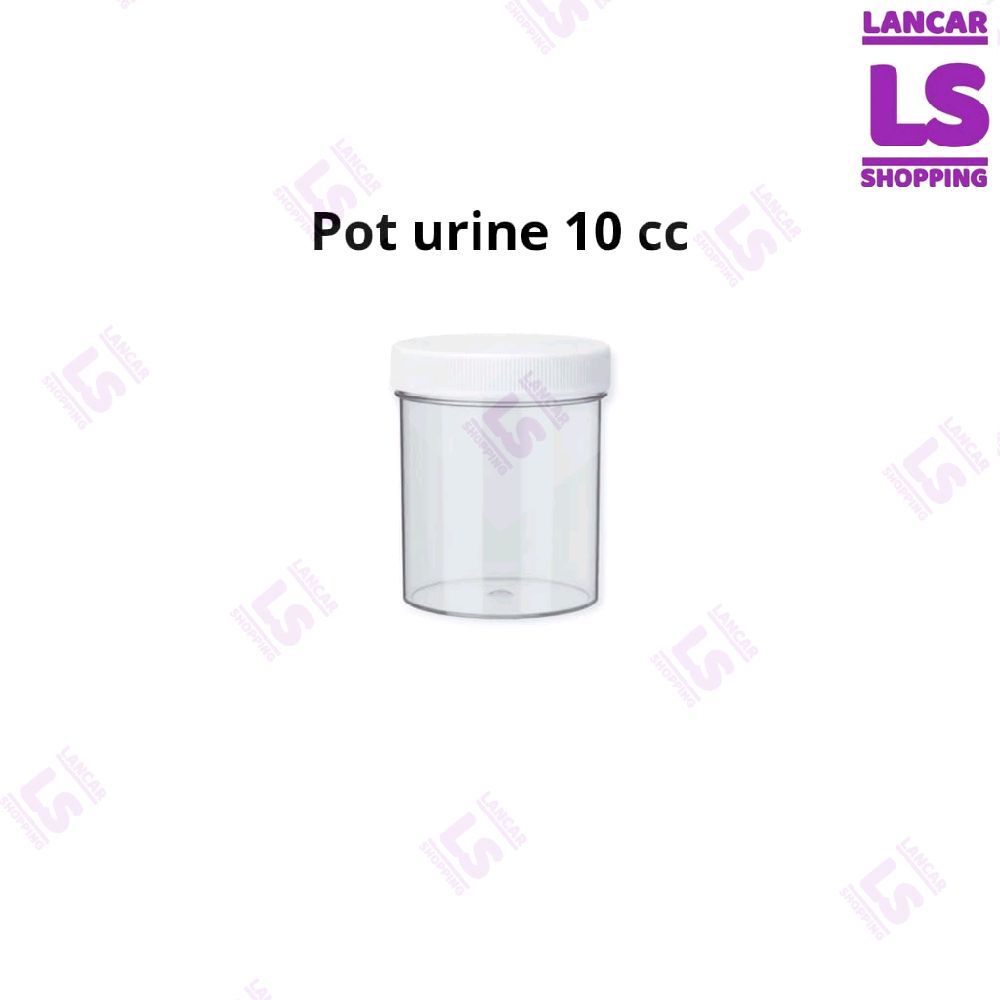 [COD] Botol Plastik 10ml Pot Urine Urine 10cc