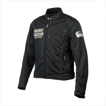 Yellow Corn YB-4101 Mesh Jacket Black