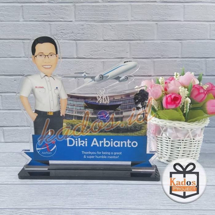 KENANG-KENANGAN FAREWELL - Karikatur Plakat Custom Desain - S