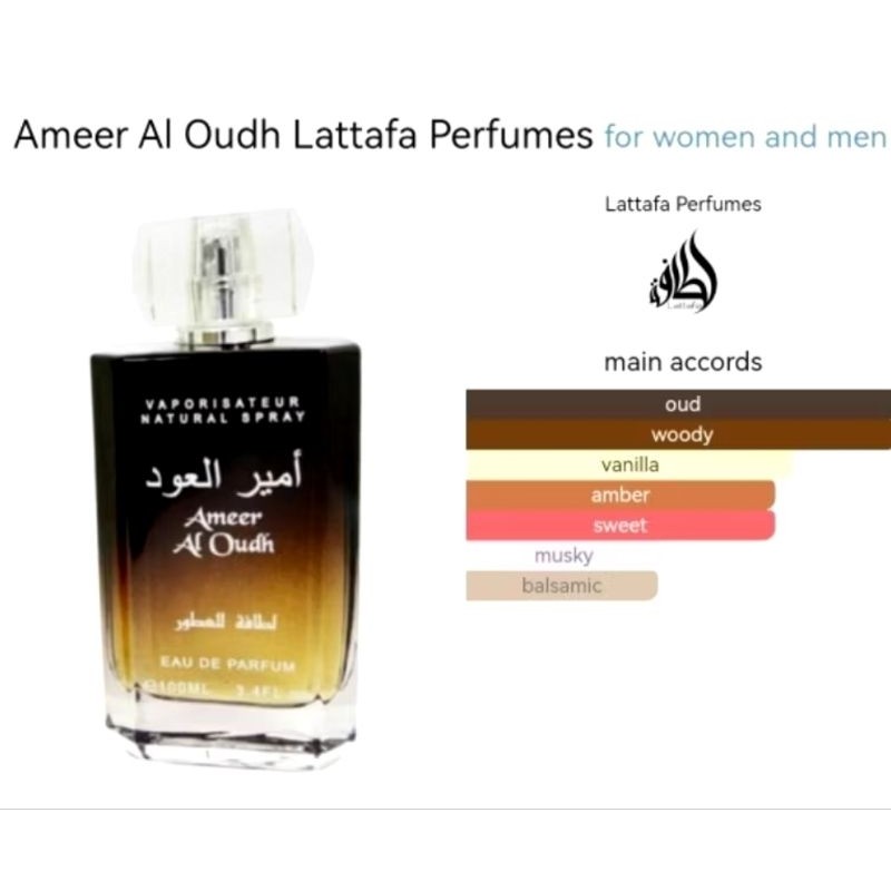 Decant Parfum Ameer Al Oudh Lattafa
