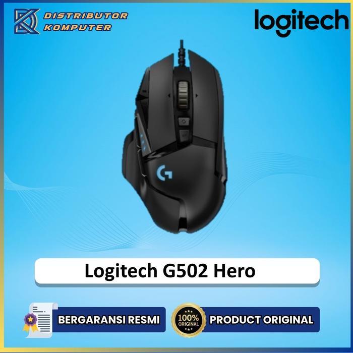 Logitech G502 Hero / Mouse Logitech G 502 Hero Original Garansi Resmi