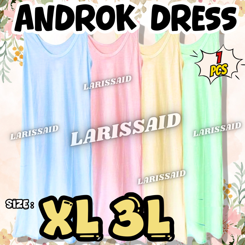 Androk Terusan || Underok Terusan || Daleman Dress Panjang