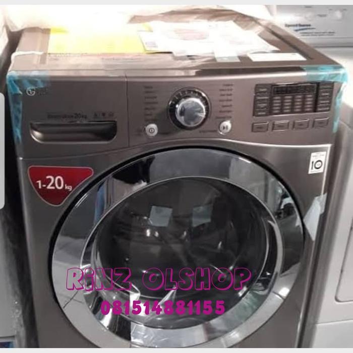 MESIN CUCI LG F2720SVTV FRONT LOADING 20 KG INVERTER DIRECT