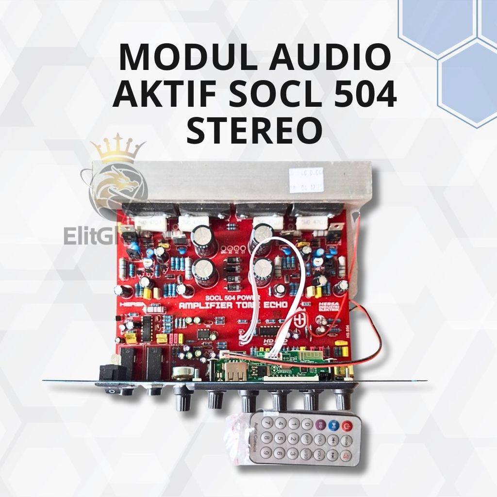 Modul Speaker Aktif Stereo Siap Rakit SOCL 504