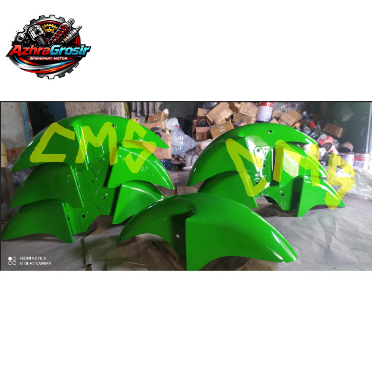 Slebor Spakbor Depan Ninja R Warna Hijau