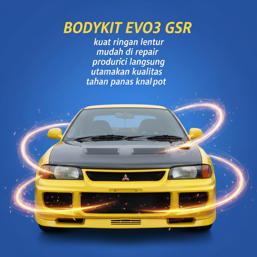 bodikit Bodykit LANCER Evo 3 bodikit evo3 GSR BODYKIT MITSUBISHI LANCER 1993 1994 1995