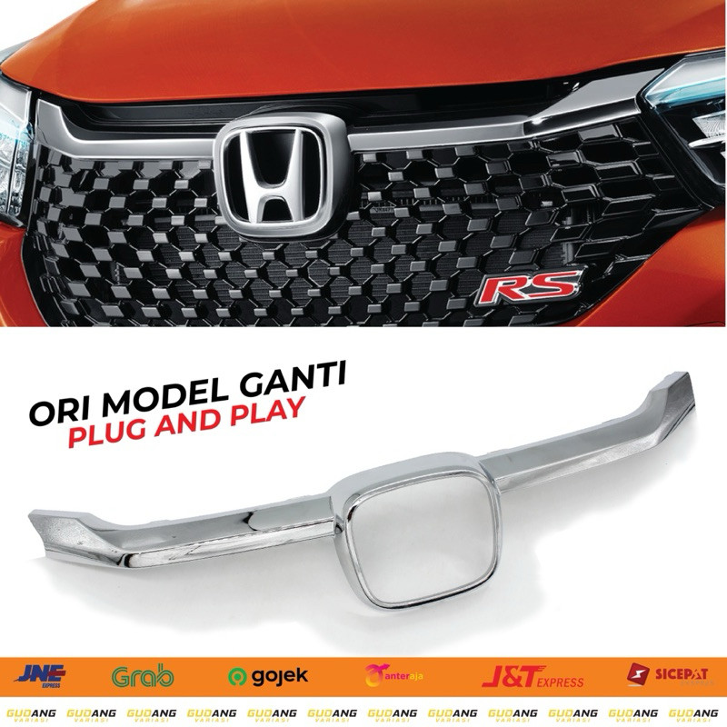 List Grill CHROME (Silver) Honda Brio RS 2023-2025