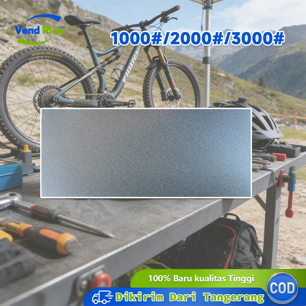 Batu Asah Pengasah Pisau Diamond Sharpening Plate Intan Batu  1000#/2000#/3000#