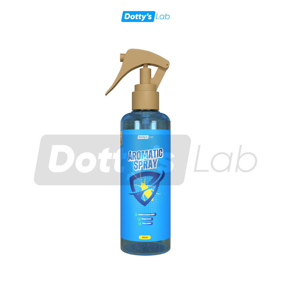 Dotty's Lab - Pengusir Kecoa Aromatic Spray Alami - Pembasmi Natural - Baby & Pet Safe by FN