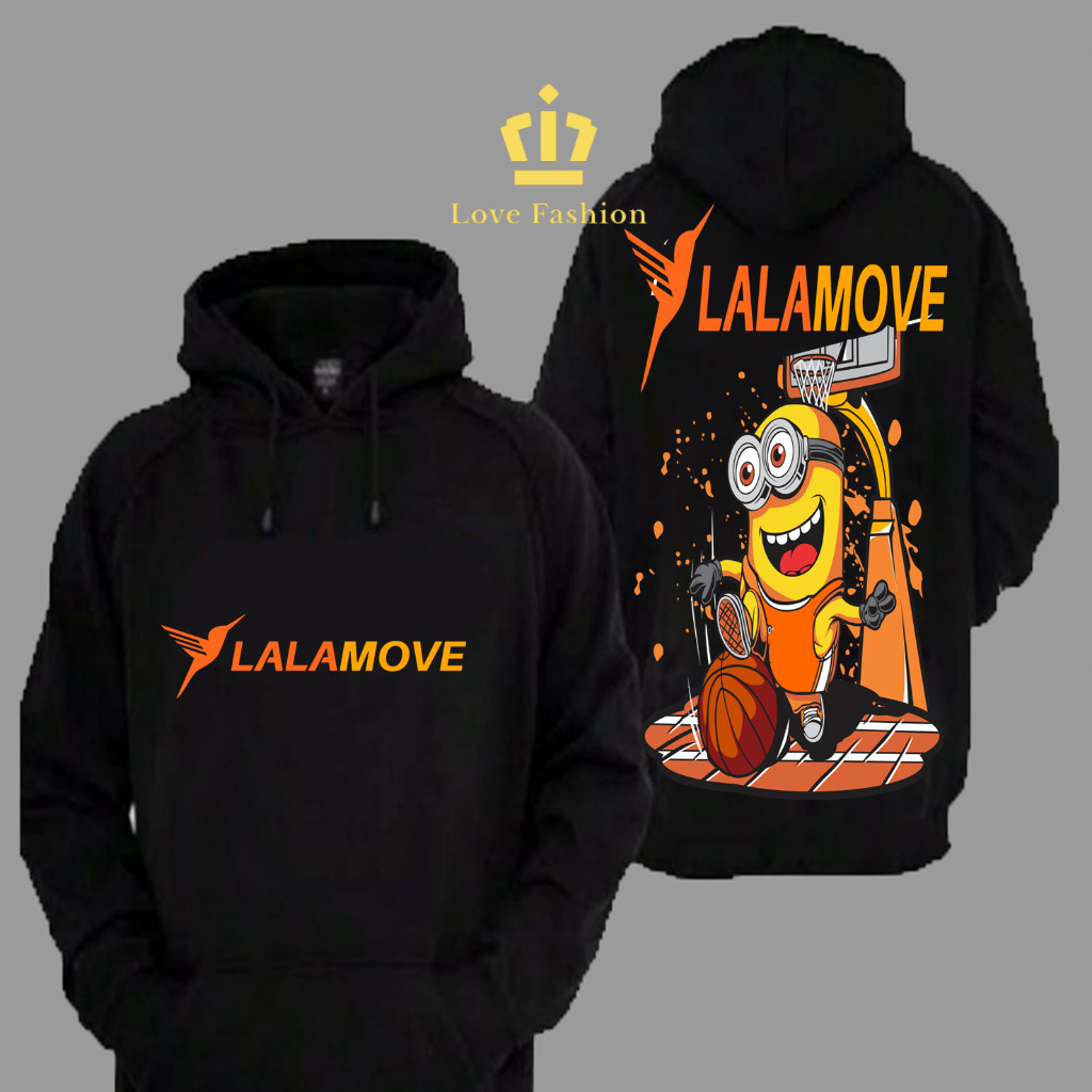 Sweater Hoodie Distro LALAMOVE Minion Basket Player Premium Terbaru